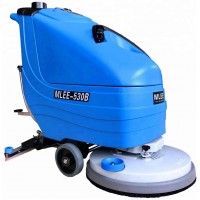 MLEE530b Commercial Shop Supermarket Gym Cleaning Equipment Hand Push Electric Battery Floor Scrubbering Machine