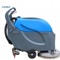 best selling factory wholesale single brush battery powered hand push floor cleaning machine