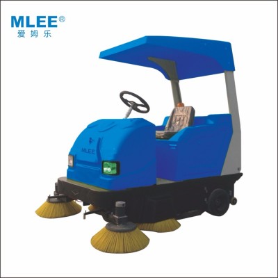 MLEE1860 Driveway Driving Vacuum Rode Street Sweeper Factory Warehouse Battery Floor Sweeper Machine