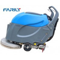 supermarket use automatic floor washer scrubber machine cleaning scrubber